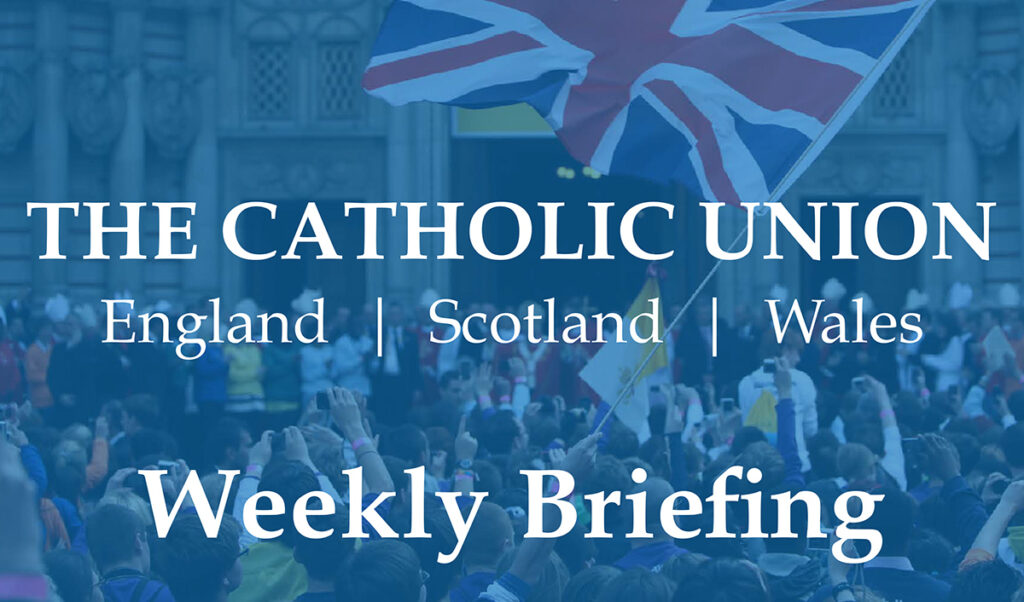 Catholic Union Weekly Briefing Heading